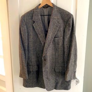 Brooks Brothers 100% Camelhair Houndstooth Blazer